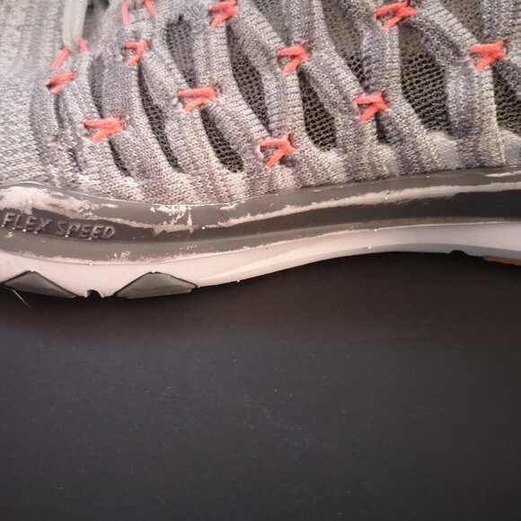 Nike Training Flex Speed Men's Size 9.5 Grey Lace Closure Sneakers - Picture 7 of 7